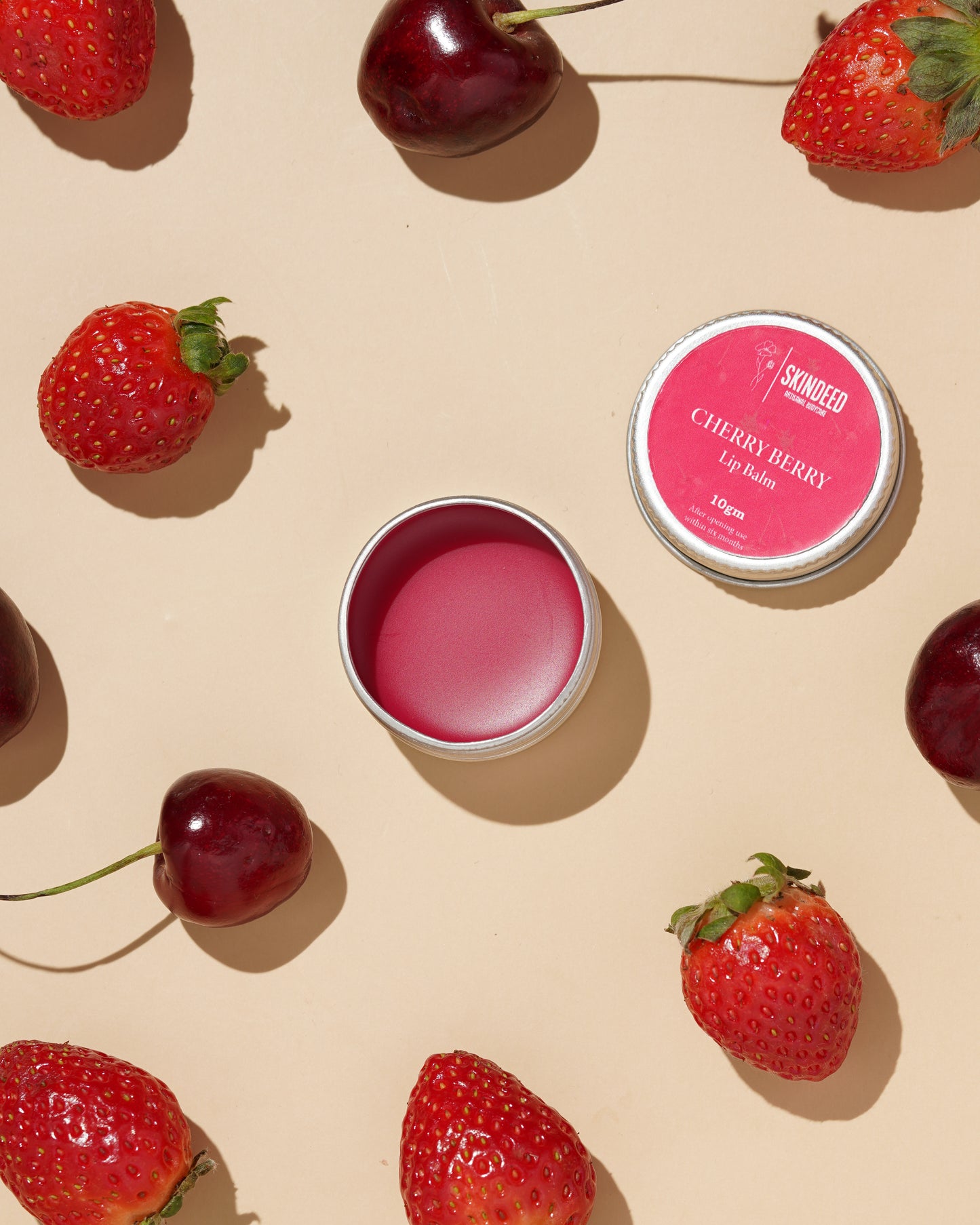 Strawberry Lip Balm for Women