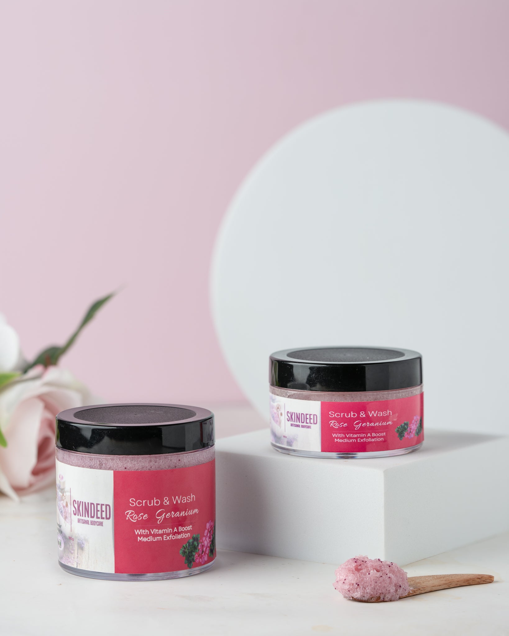 Shop Rose Geranium Body Scrub